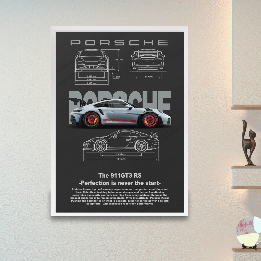 Porsche 911 GT3 RS Poster