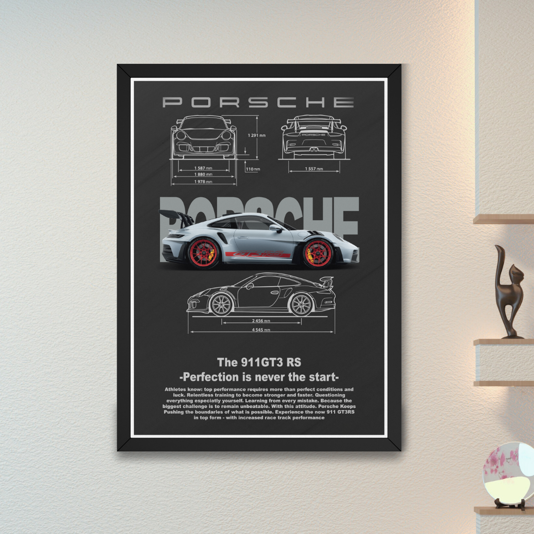 Porsche 911 GT3 RS Poster