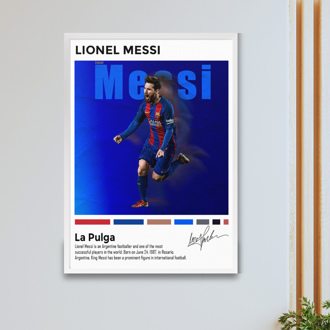 Lionel Messi Poster